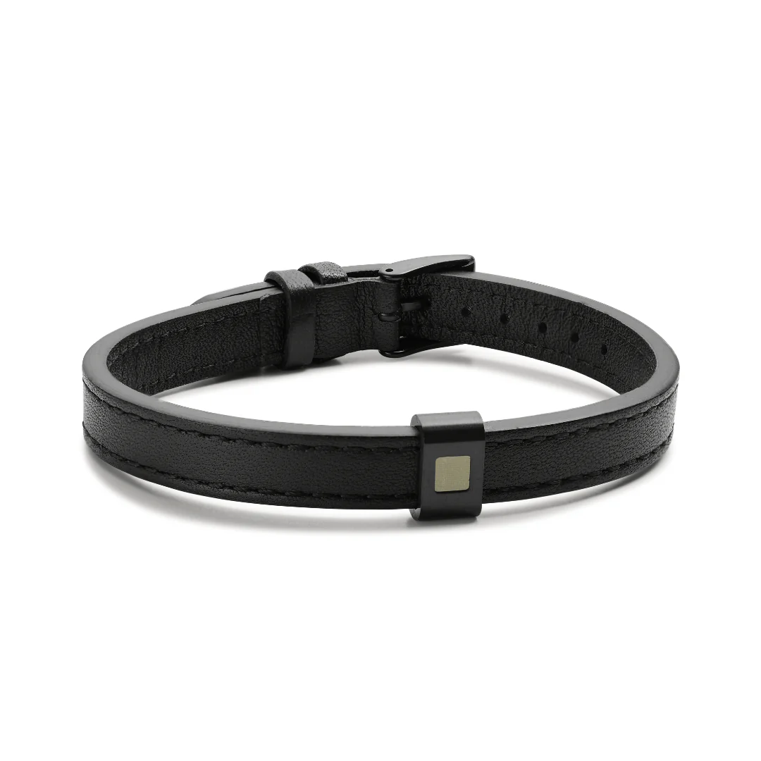 All-Black Stealth Nano-Quran Bracelet