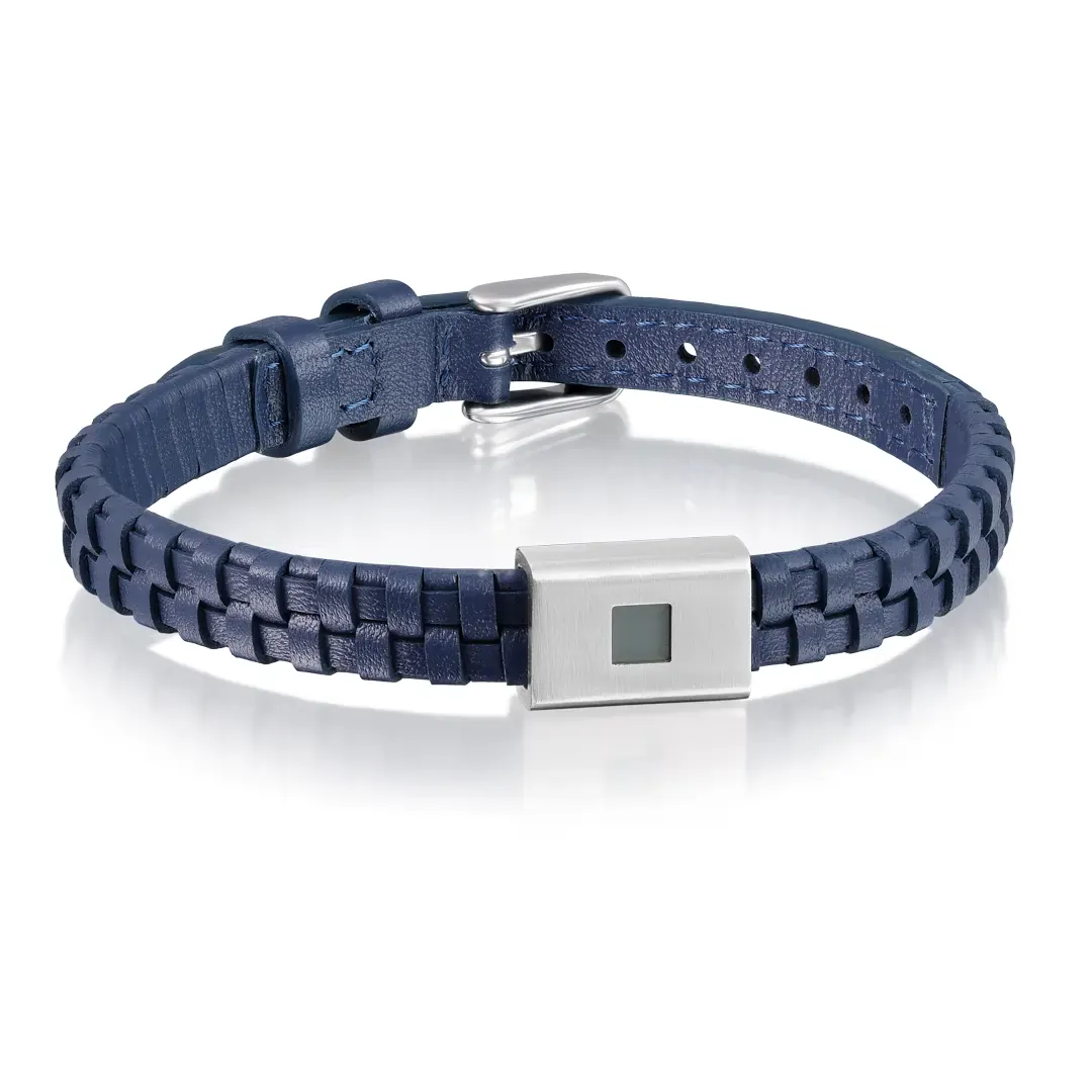 Blue & Black Duo Bracelet Gift Set